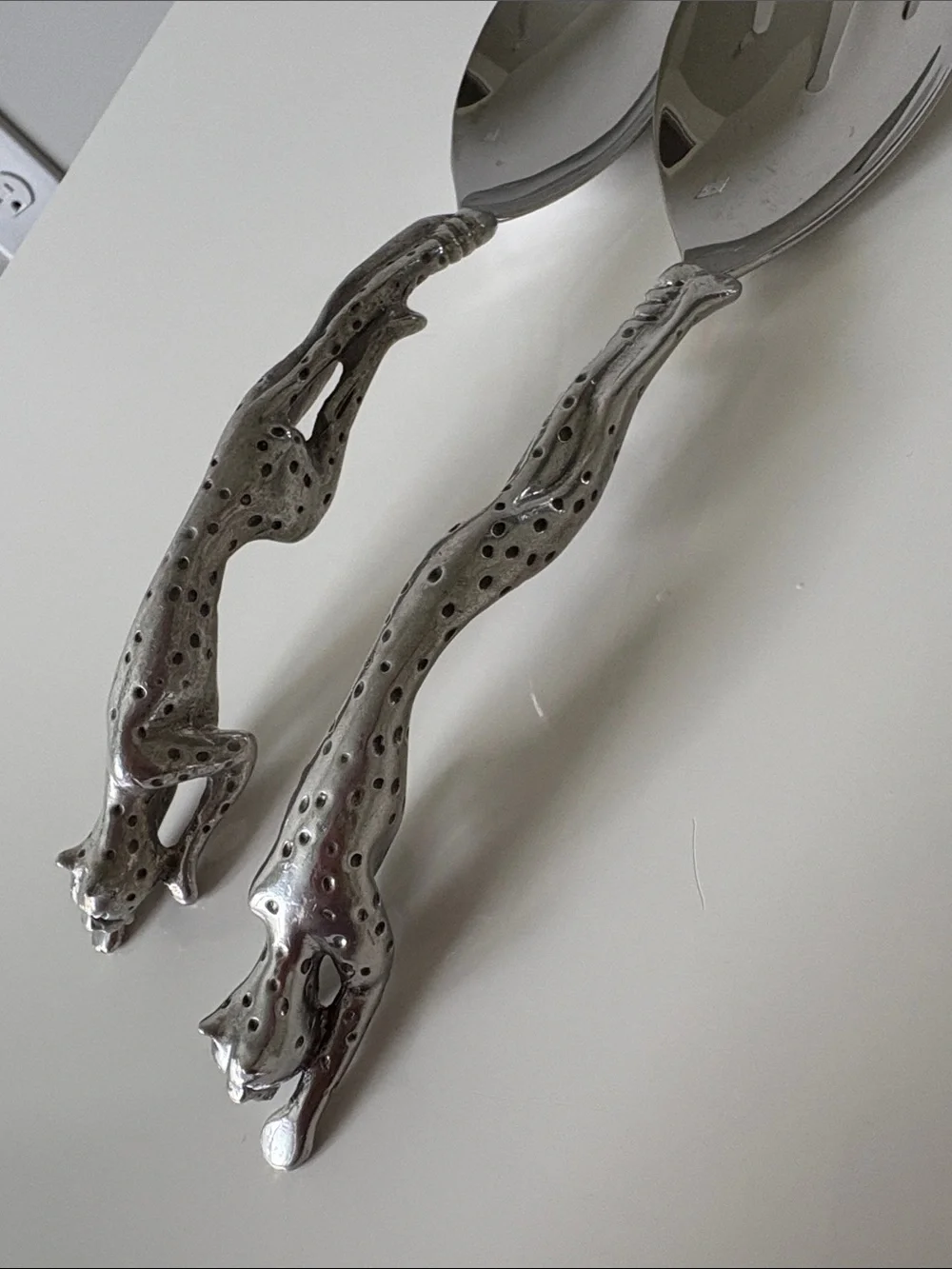 Cheetah Design  Salad Server